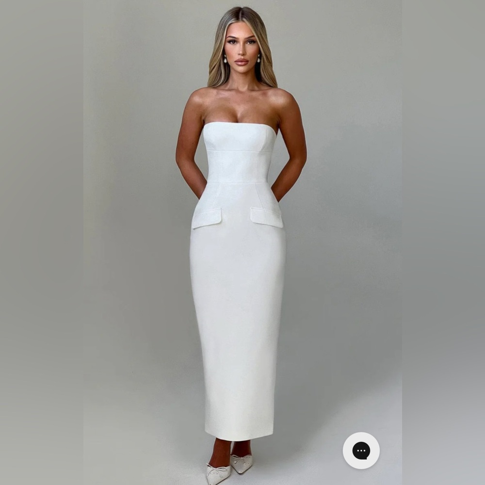Babyboo Ivory Midaxi Dress